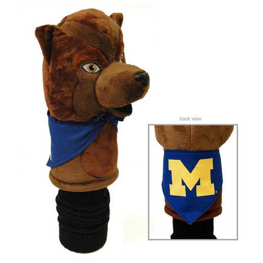 22213: Mascot Head Cover Michigan Wolverines